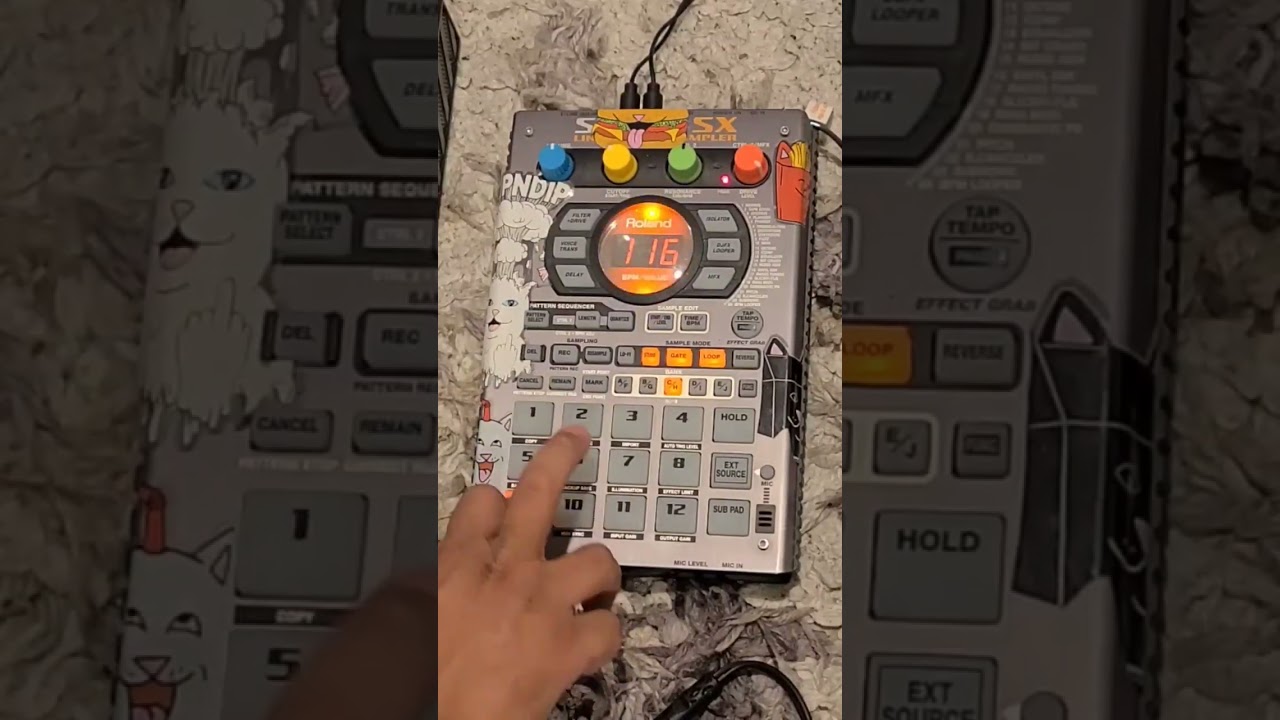 Trying To Make A Beat With Roland SP404