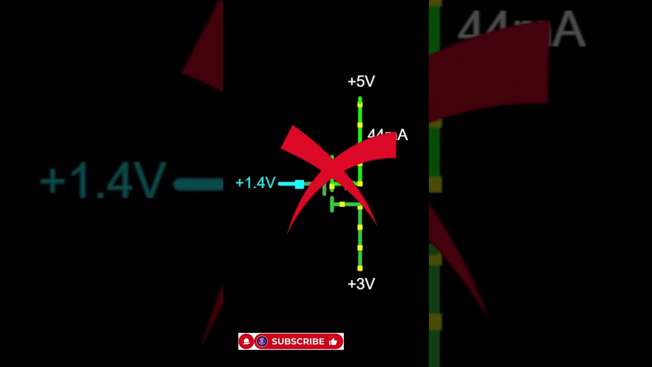 🔋 P-Channel MOSFET Explained in 60 Seconds | Opposite of N-Channel 💡 #Shorts