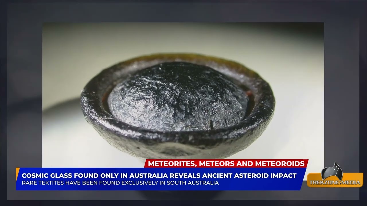 Cosmic glass found only in Australia reveals ancient asteroid impact | Talkin' Science
