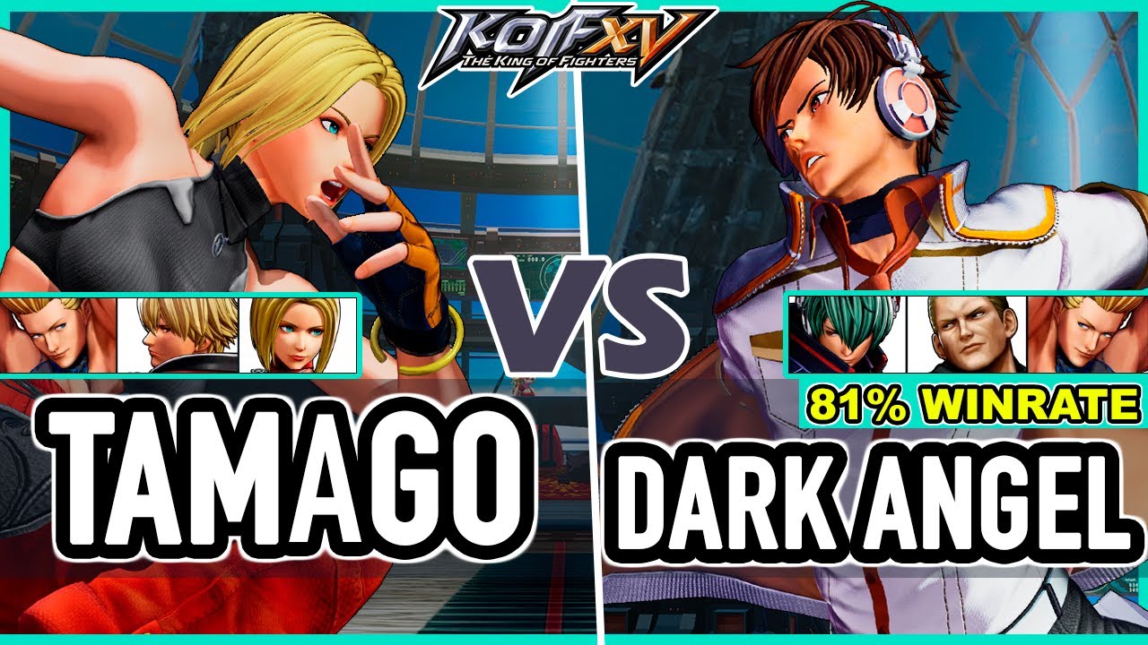 KOF XV 🔥 Tamago (Blue Mary/Rock/Benimaru) vs Dark Angel (Shun'ei/Geese/Benimaru)