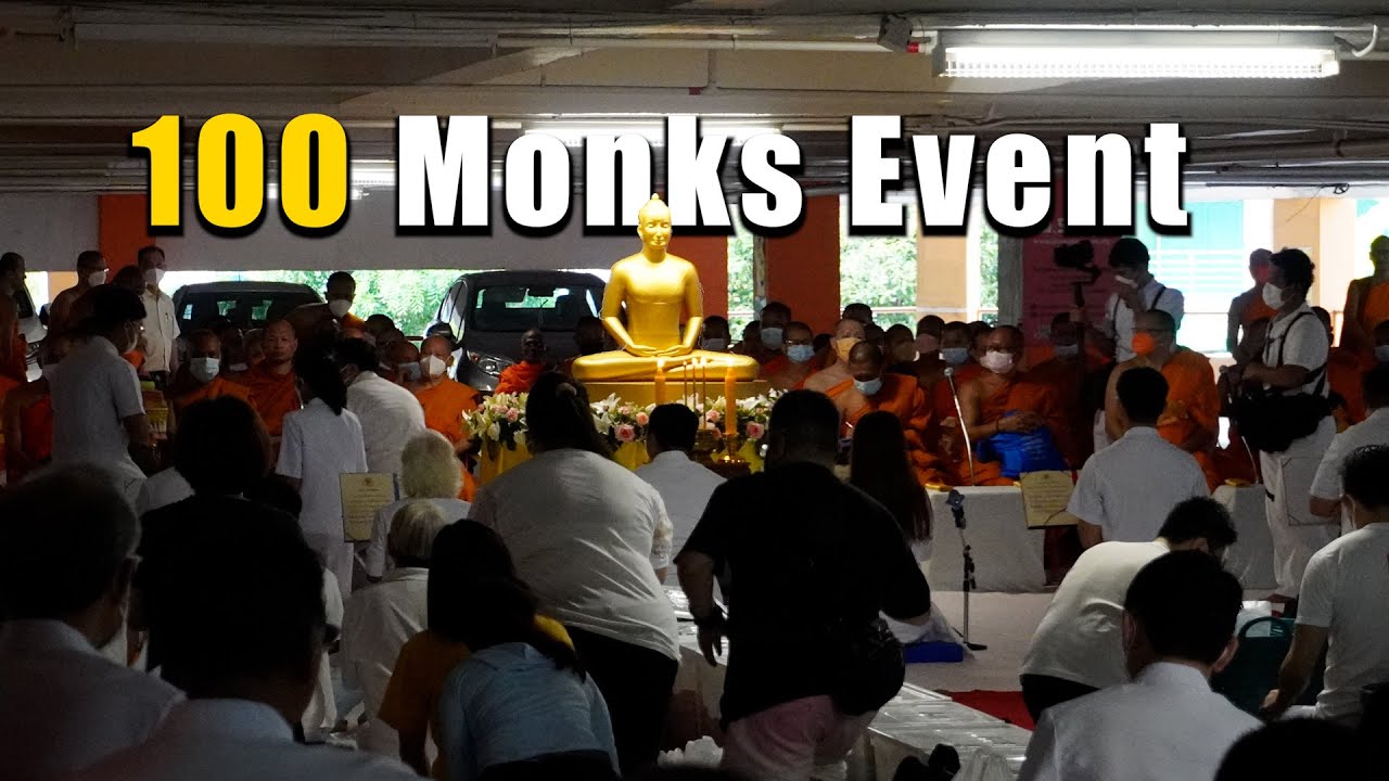100 MONKS Event... | 100 Monks · Vlog 11