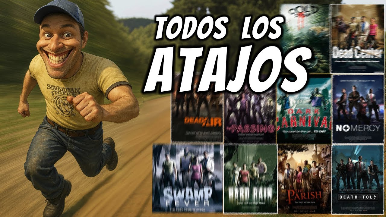 TODOS LOS ATAJOS de LEFT 4 DEAD 2 ✅💥