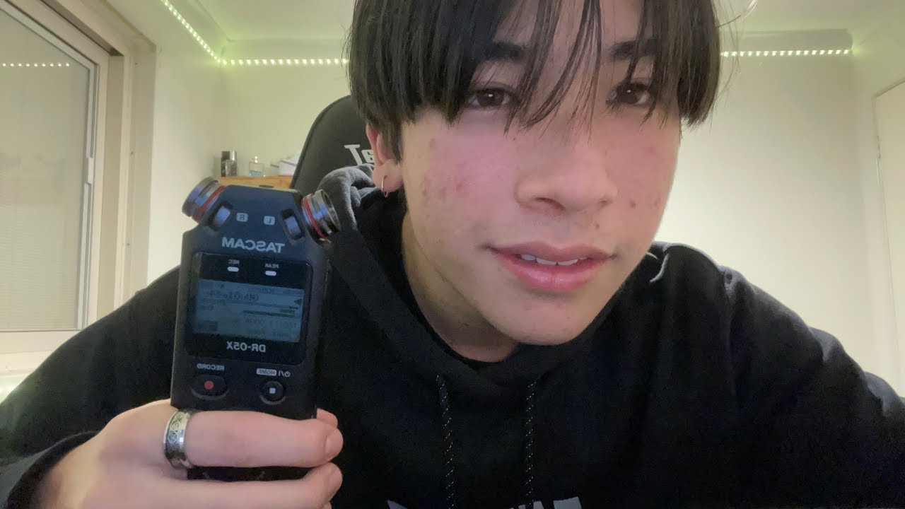 TASCAM TINGLES!! (mouth sounds, ear cleaning, whispering)