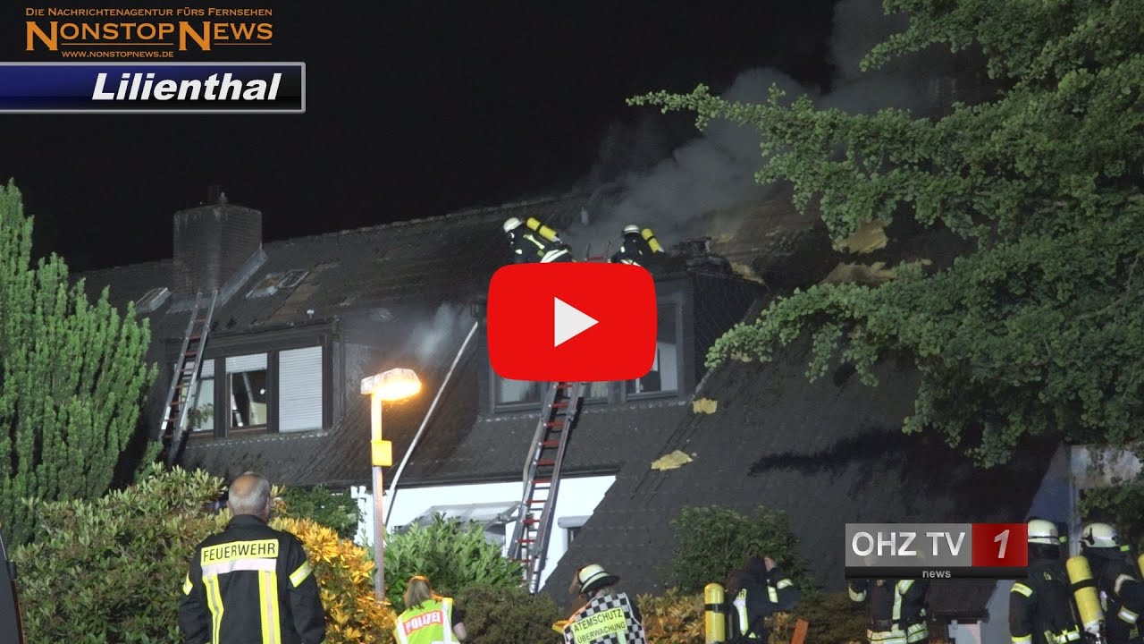 2021 06 29 Feuer Reihenhaus Lilienthal