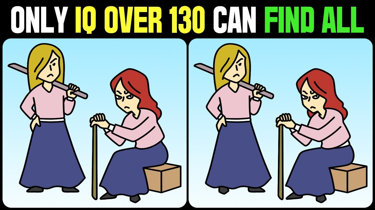 Spot The Difference : Can You Find Them All? [ Find The Difference #561 ]