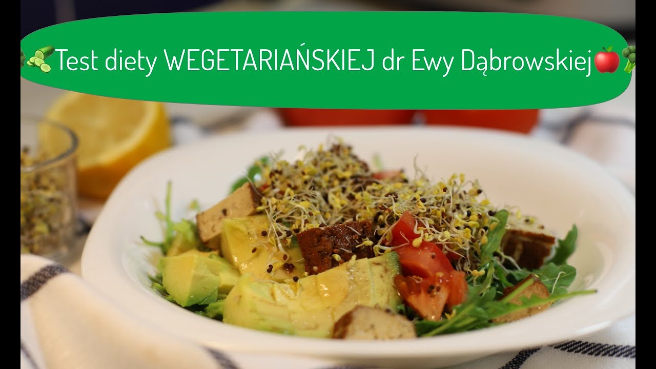 🥦🥒Test diety WEGETARIAŃSKIEJ dr Ewy Dąbrowskiej🍎🥦 Cały dzień jedzenia!