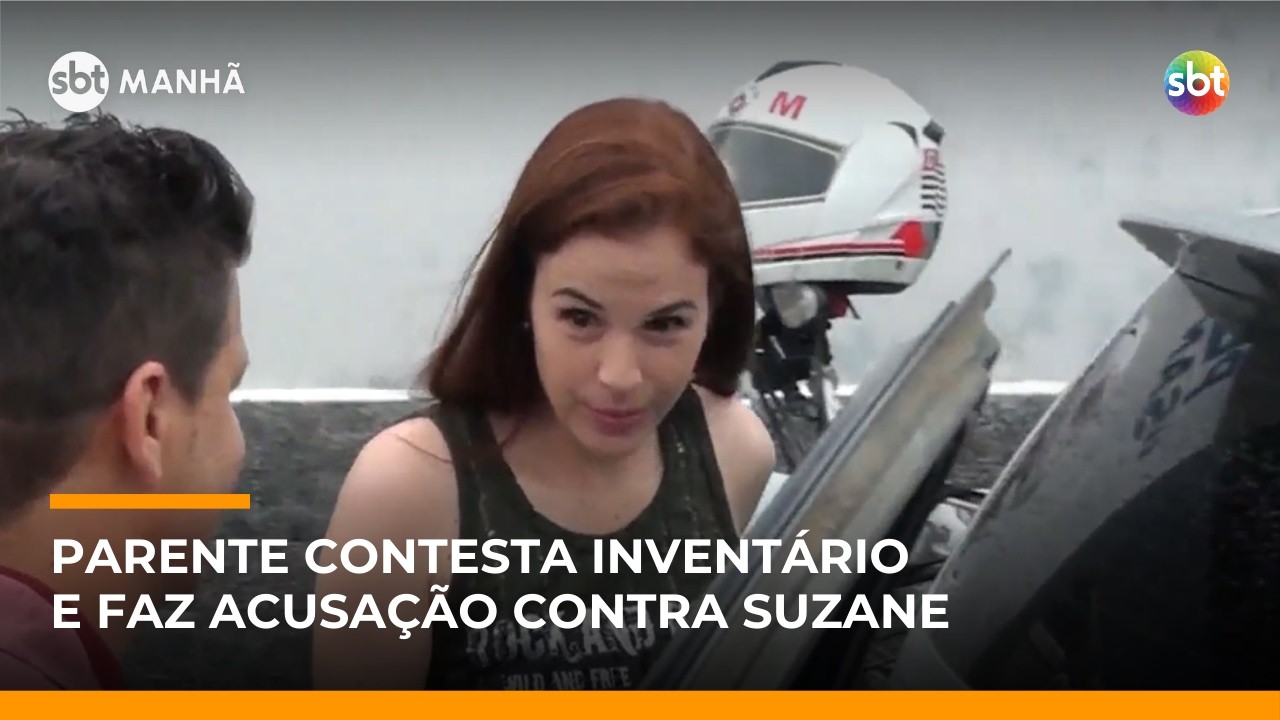 Depoimento de parente contesta decisão que nomeou Suzane inventariante do tio | #SBTManhã