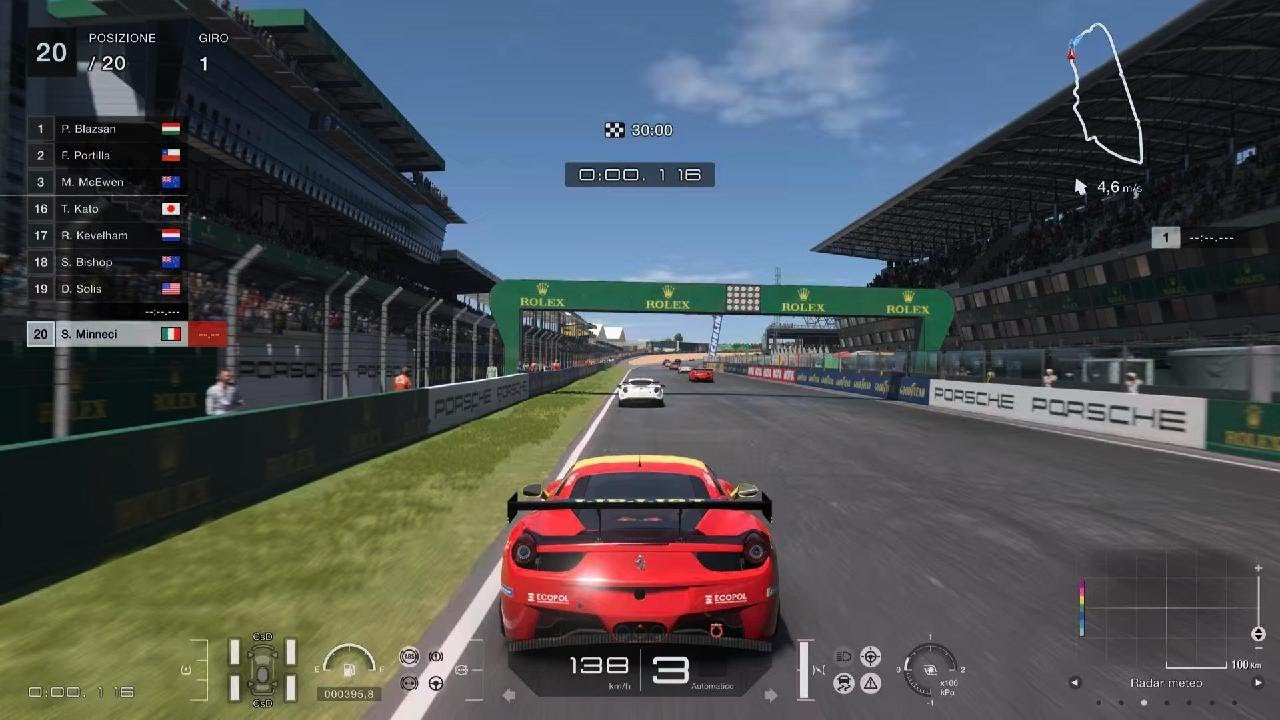 Gran Turismo 7 |  Cr.825.000 | Le Mans | Ferrari 458 Italia | GT4