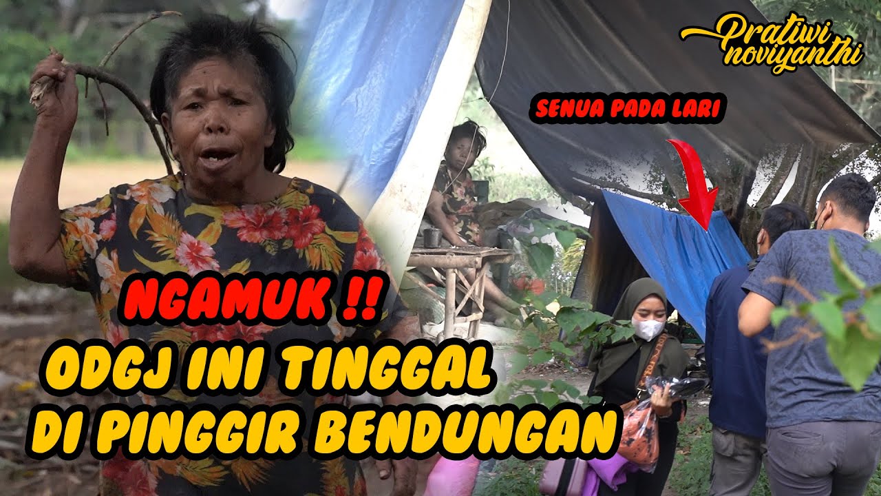 NGAMUK!! TIM SAMPAI LARI KETAKUTAN SAAT MAU MEMBERSIHKAN ODGJ INI!! | PRATIWI NOVIYANTHI