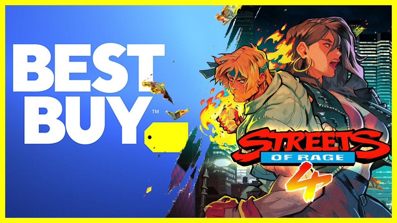 Streets of Rage 4 Best Buy | Streets of Rage 4 Physical Copy
