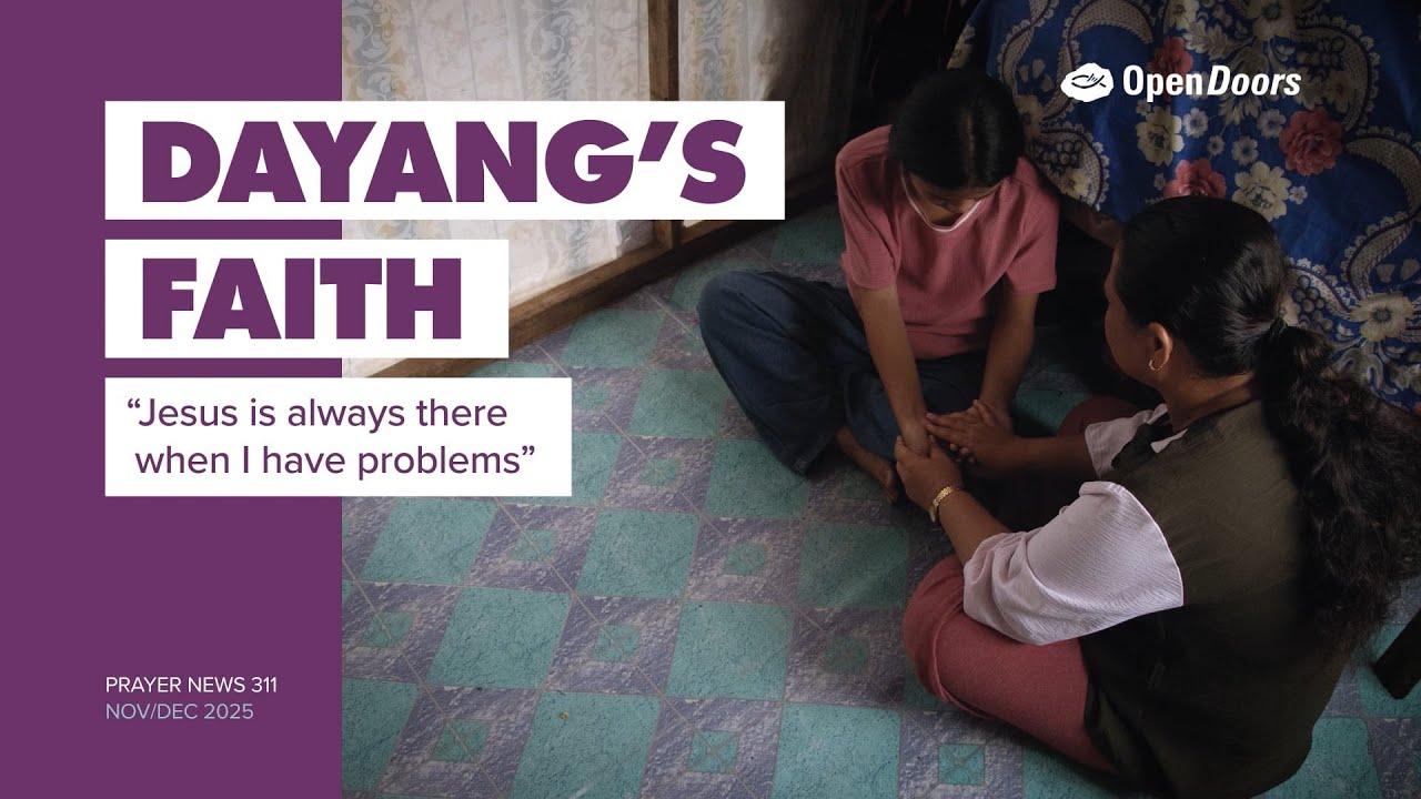Dayang's Faith: Philippines - Open Doors Prayer News 311