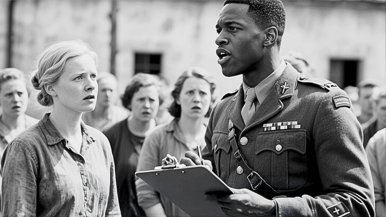 German Female POWs Saw Their First Black American Soldier in the Camp — Their Reaction Was