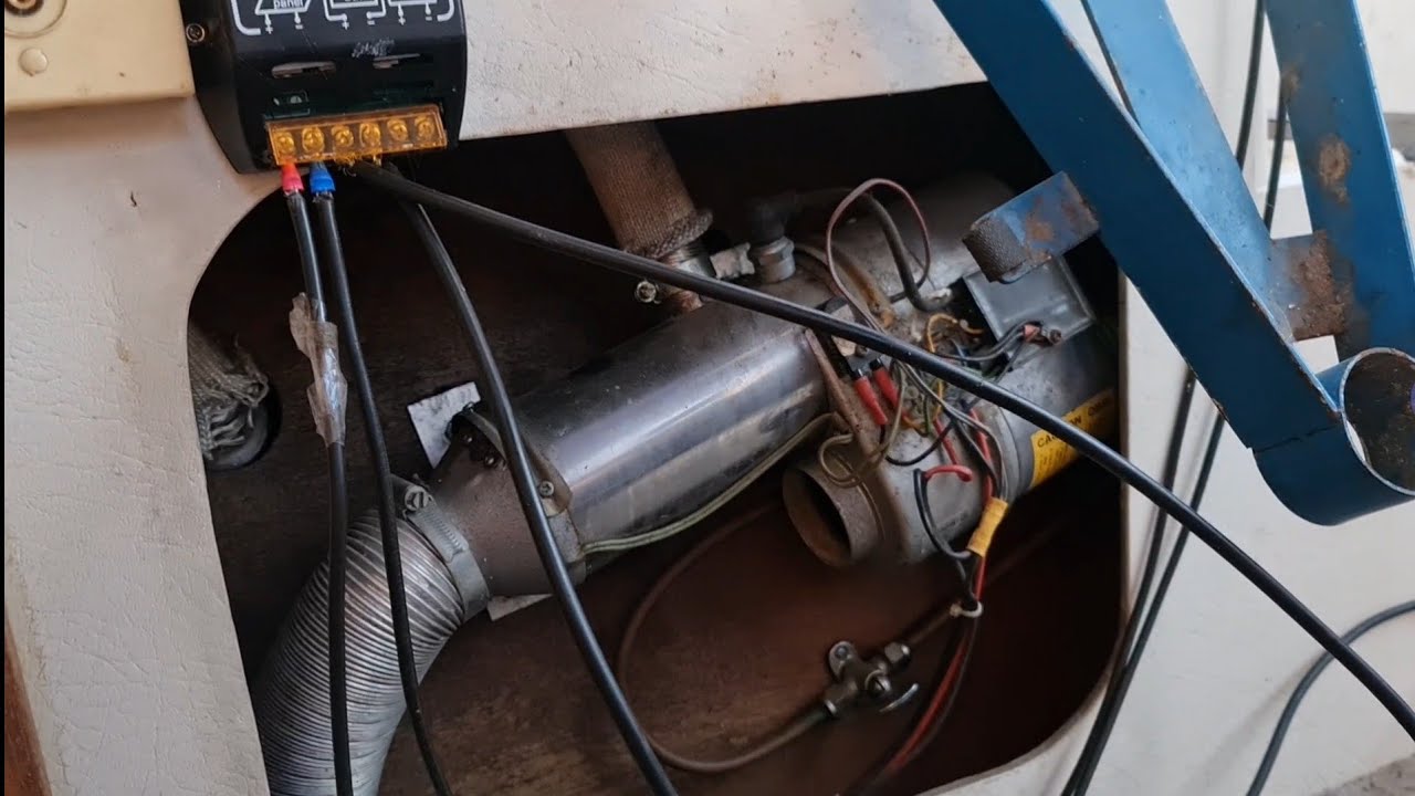 Проект 3 речной круизной лодки Birchwood 22 — газовый обогреватель и запуск салона