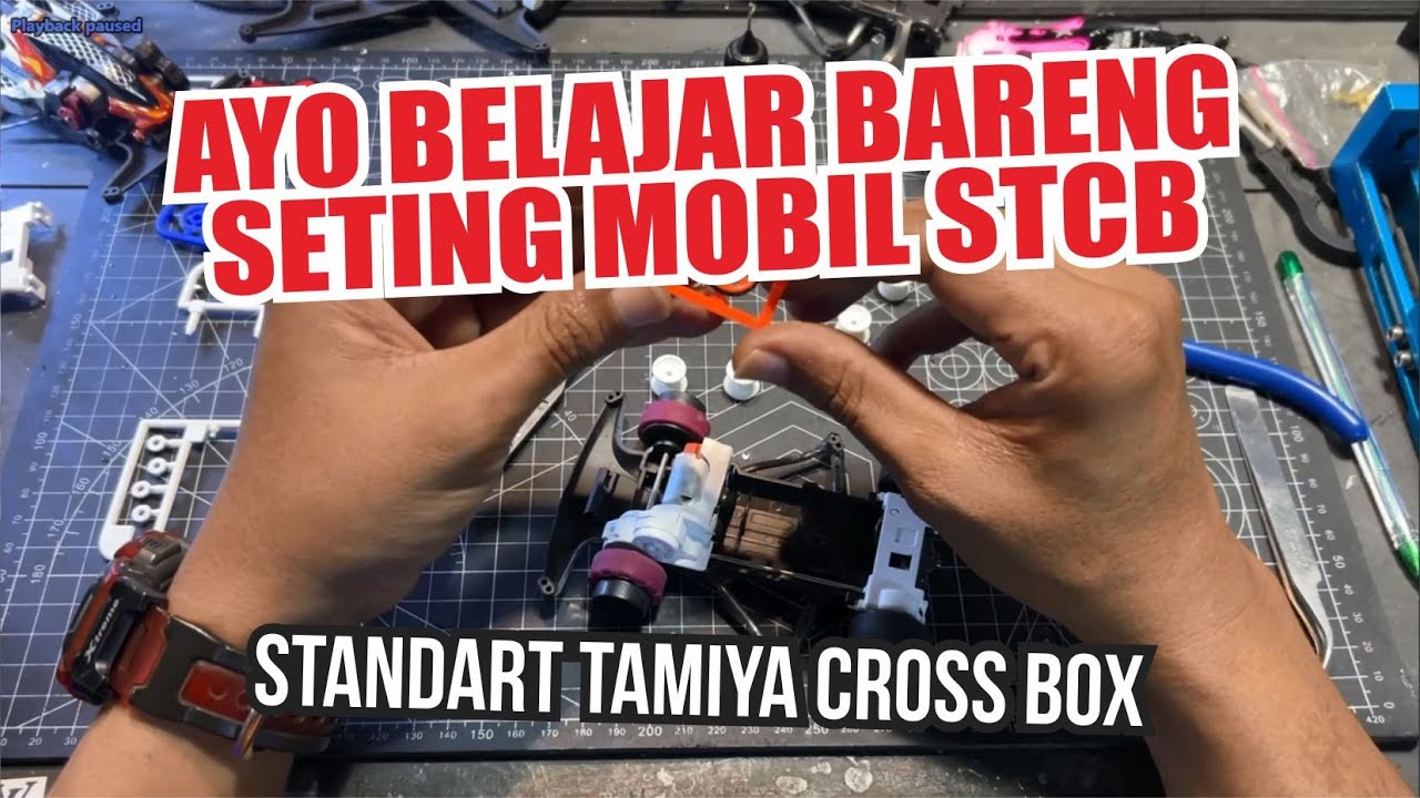 Belajar Seting STCB Standart Tamiya Cross Box