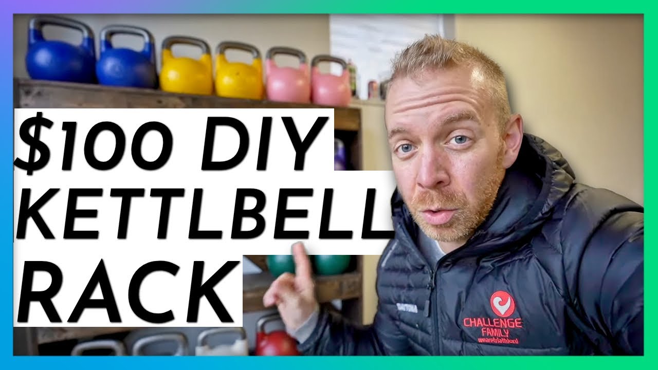 $100 DIY Home Kettlebell Rack