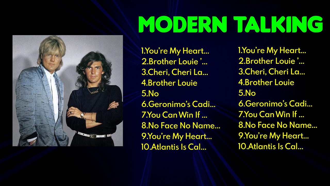 Music Hits 2025 🎤 | Must-Hear Tracks by Mordern Talking 🌾
