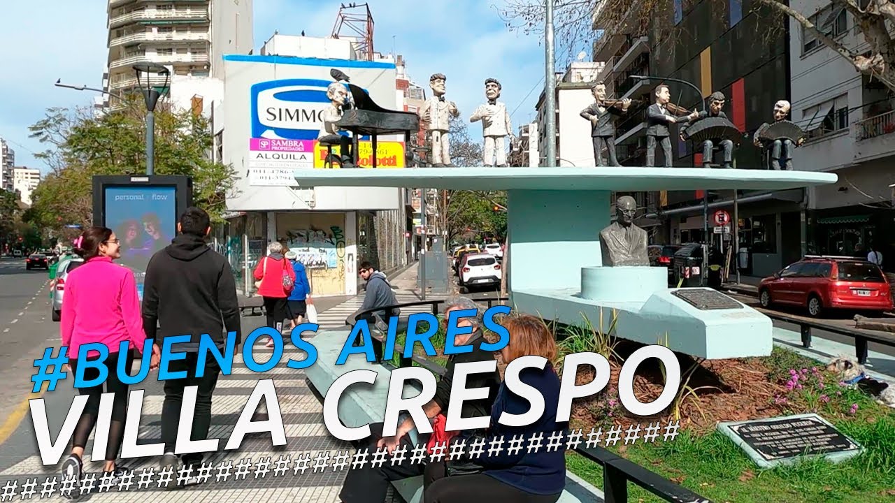 Recorriendo VILLA CRESPO Av. CORRIENTES I BUENOS AIRES I ARGENTINA I 4K Walking Tour VLOG