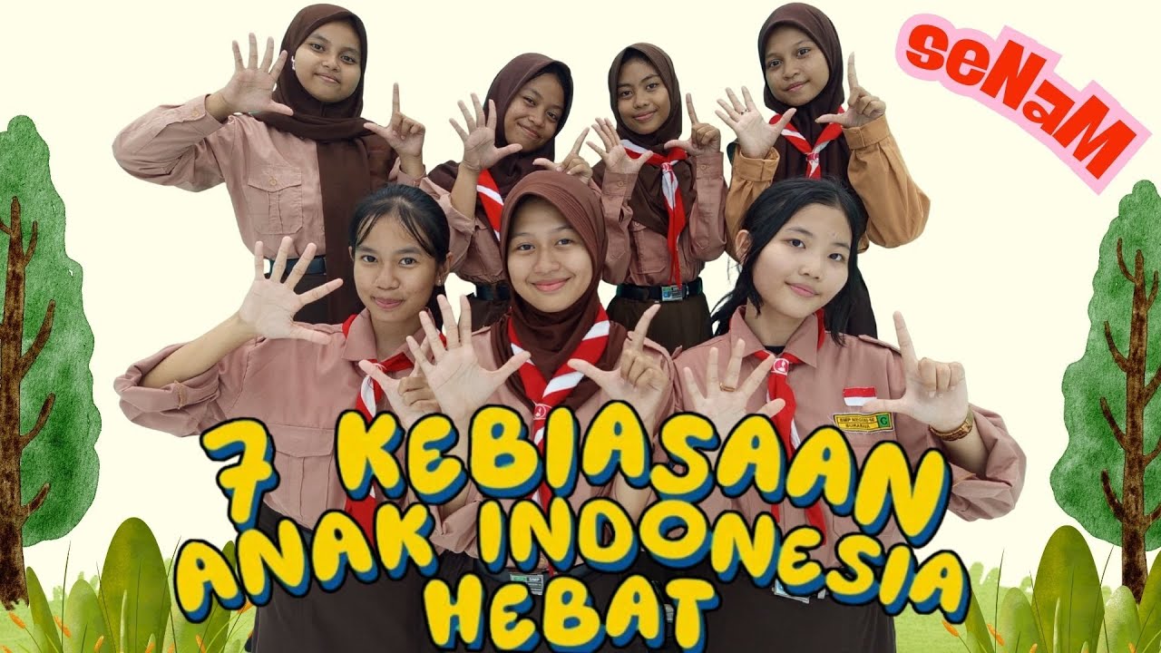 Senam 7 Kebiasaan Anak Indonesia Hebat