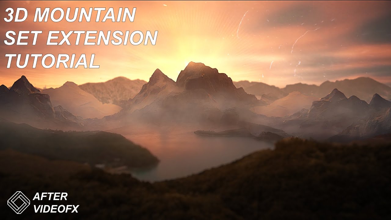 3D Mountain Extension in After Effects