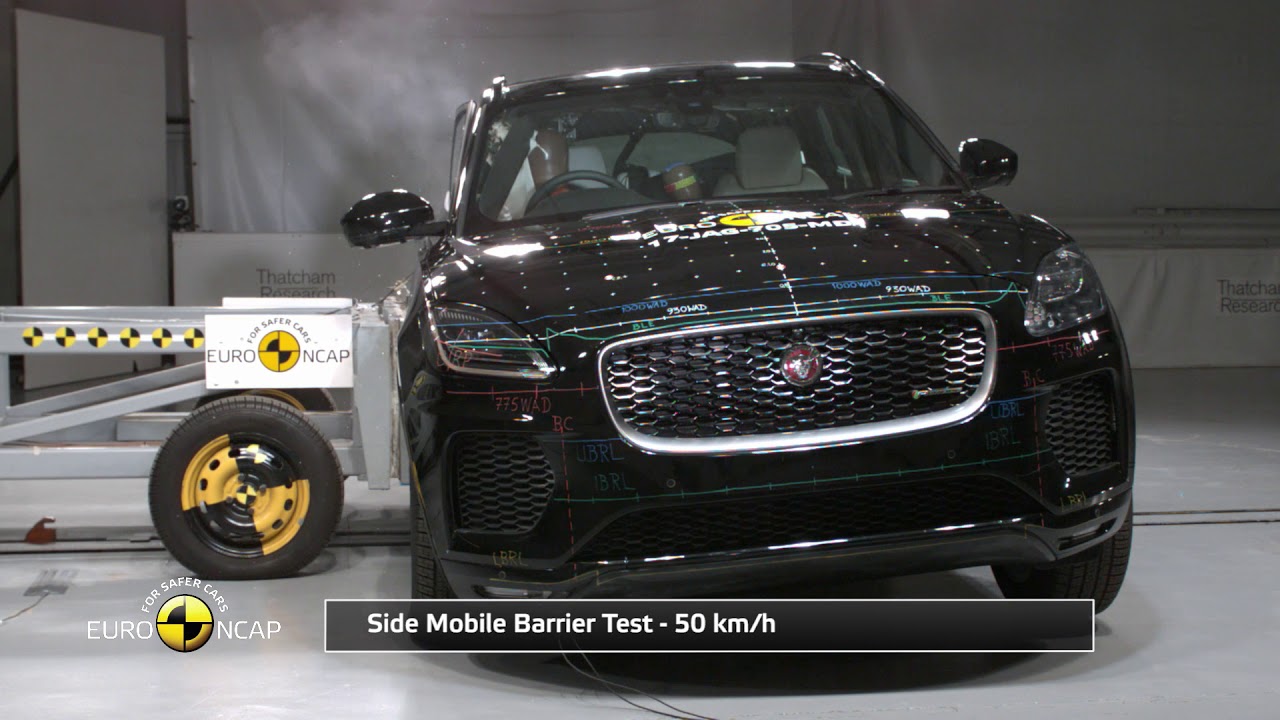 Euro NCAP Crash Test of Jaguar E-Pace