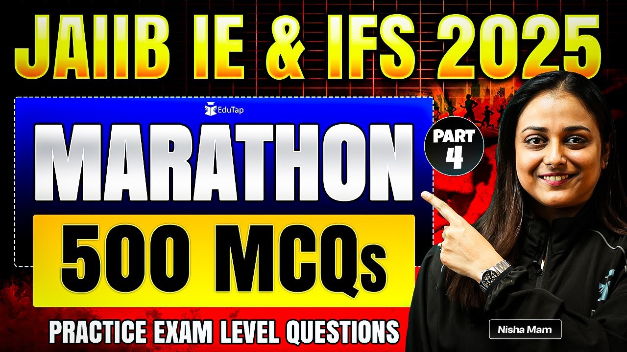 JAIIB IE & IFS Marathon Class 2025 | JAIIB IE & IFS Important Topics & Questions | JAIIB Nov 2025