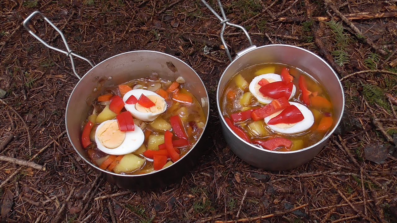 222  Brdání, vaření bushcraft polívky, kalhoty FARM-LAND a co v roce 2025