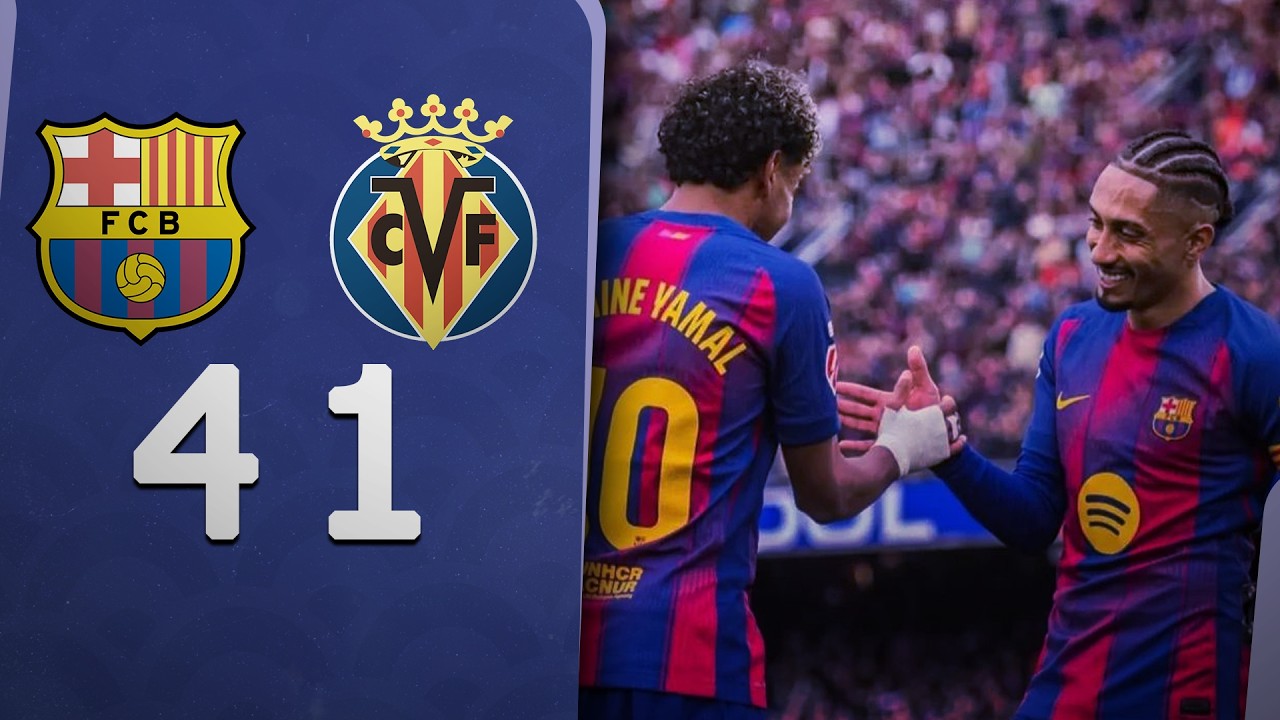 ✅ BARCELONA vs VILLARREAL EN VIVO 🏆 JUEGA YAMAL EN LA LIGA ESPAÑOLA | LA SECTA DEPORTIVA