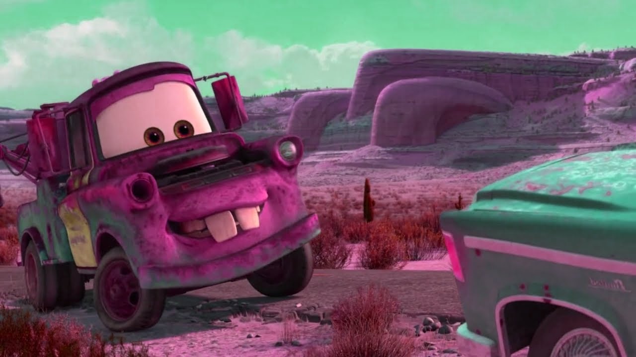 Cars 2 “Mater to Mater, that’s who is here to help you.😅” )Sponsored By:Gamavision Csupo Effects)