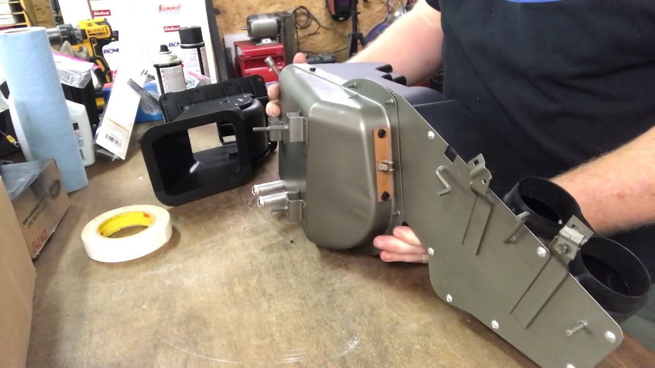 68 - 72 Ford F100 / F250 Heater Box Rebuild & New Heater Core
