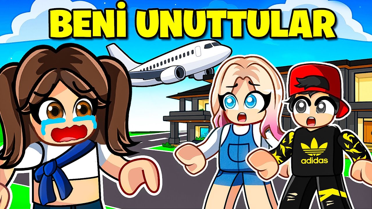ANNEM BENİ UNUTTU EVDE TEK BASINA KALDIM💥ROBLOX BROOKHAVEN🏡RP