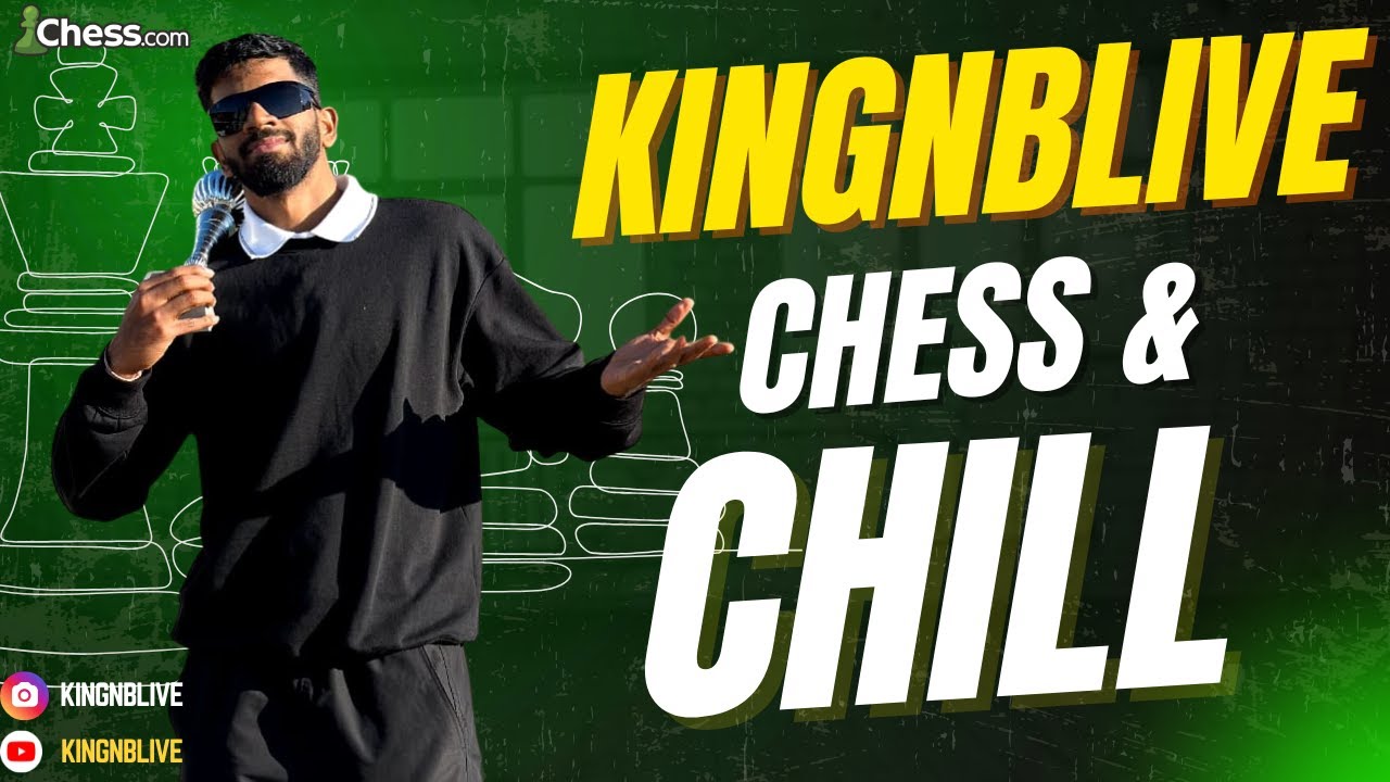 CHESS AND CHILL! SUNDAY CHESS STREAM! |ROAD TO 10K| IM Nitish Belurkar #chess #chesscom