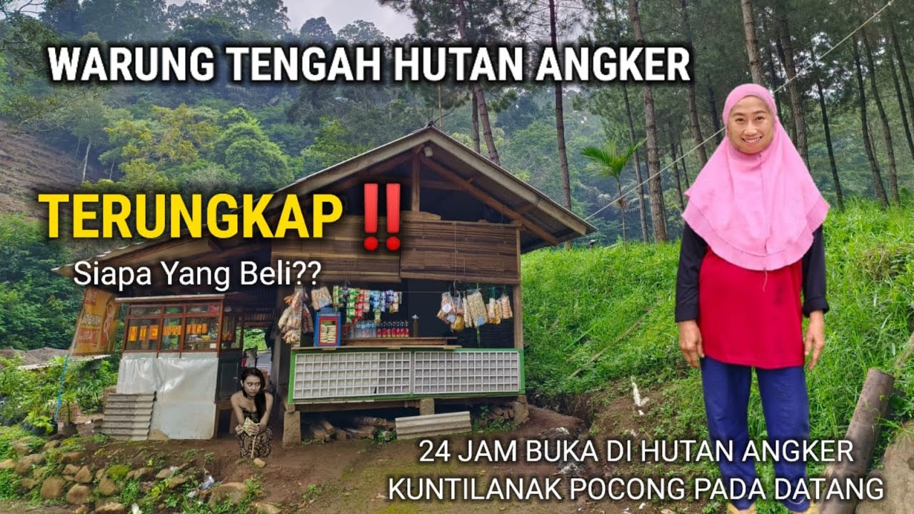 24 JAM DI HUTAN ANGKER IBU PEMBERANI DI GANGGU SUARA KETAWA KUNTILANAK