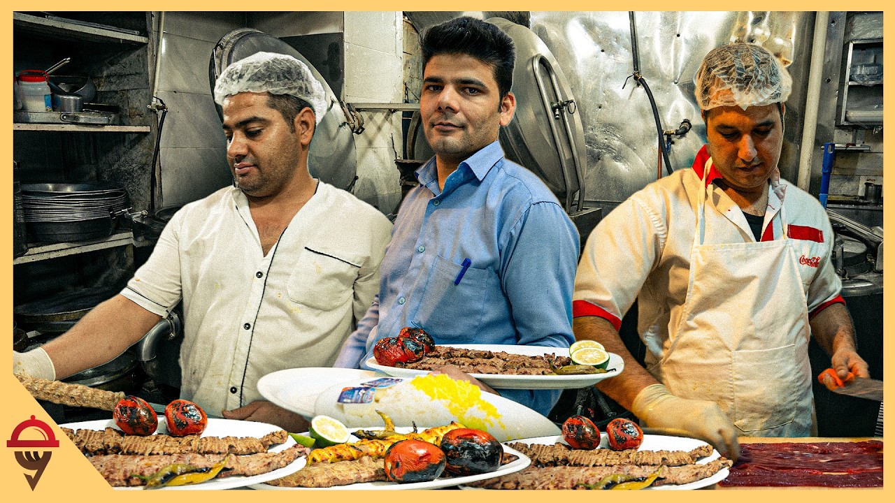 A Full Day at Tehran’s Legendary Mansour Restaurant | Persian Food & Family Tradition