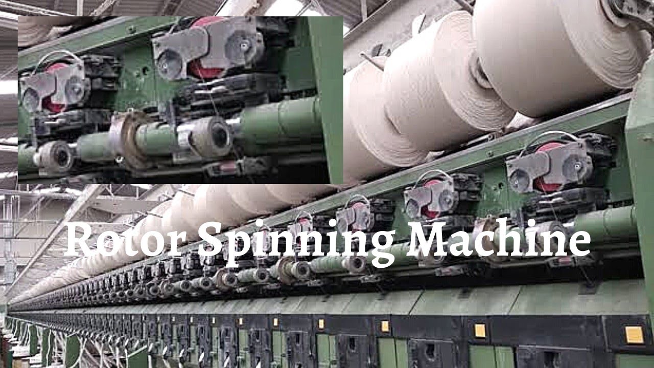 Material Passage | Rotor spinning machine