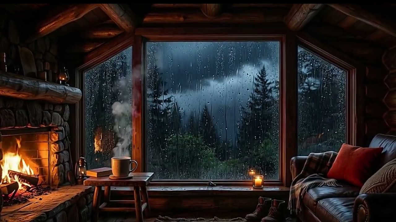 Heavy Rain for Deep Sleep (Black Screen After 6 Seconds) 10 Hours 🌧️#shorts