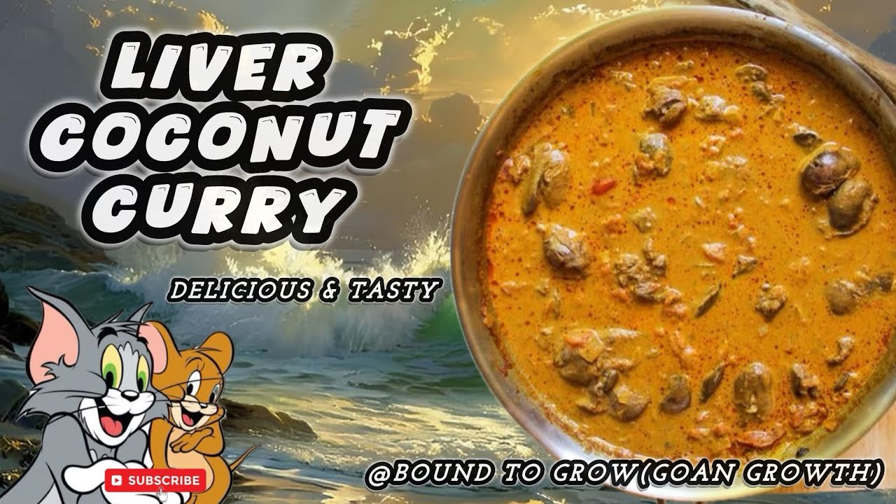 Chicken Liver- Coconut Curry Recipe| Simple & Homemade #chickencurry #cooking #homemade 