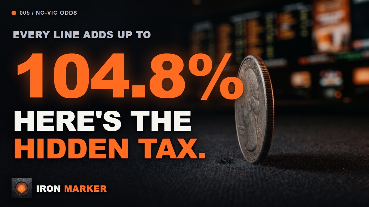 No-Vig Fair Odds: How to Remove the Bookmaker's Margin (Find the True Price)