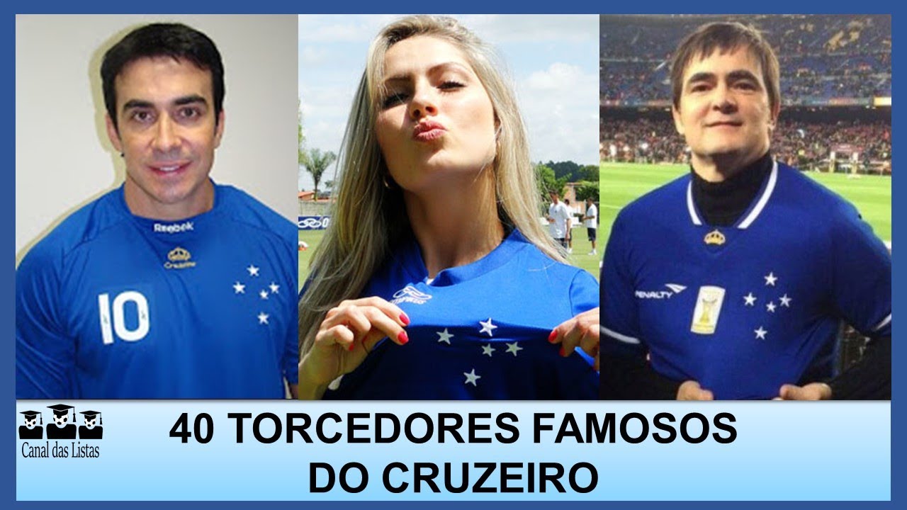 TORCEDORES FAMOSOS DO CRUZEIRO