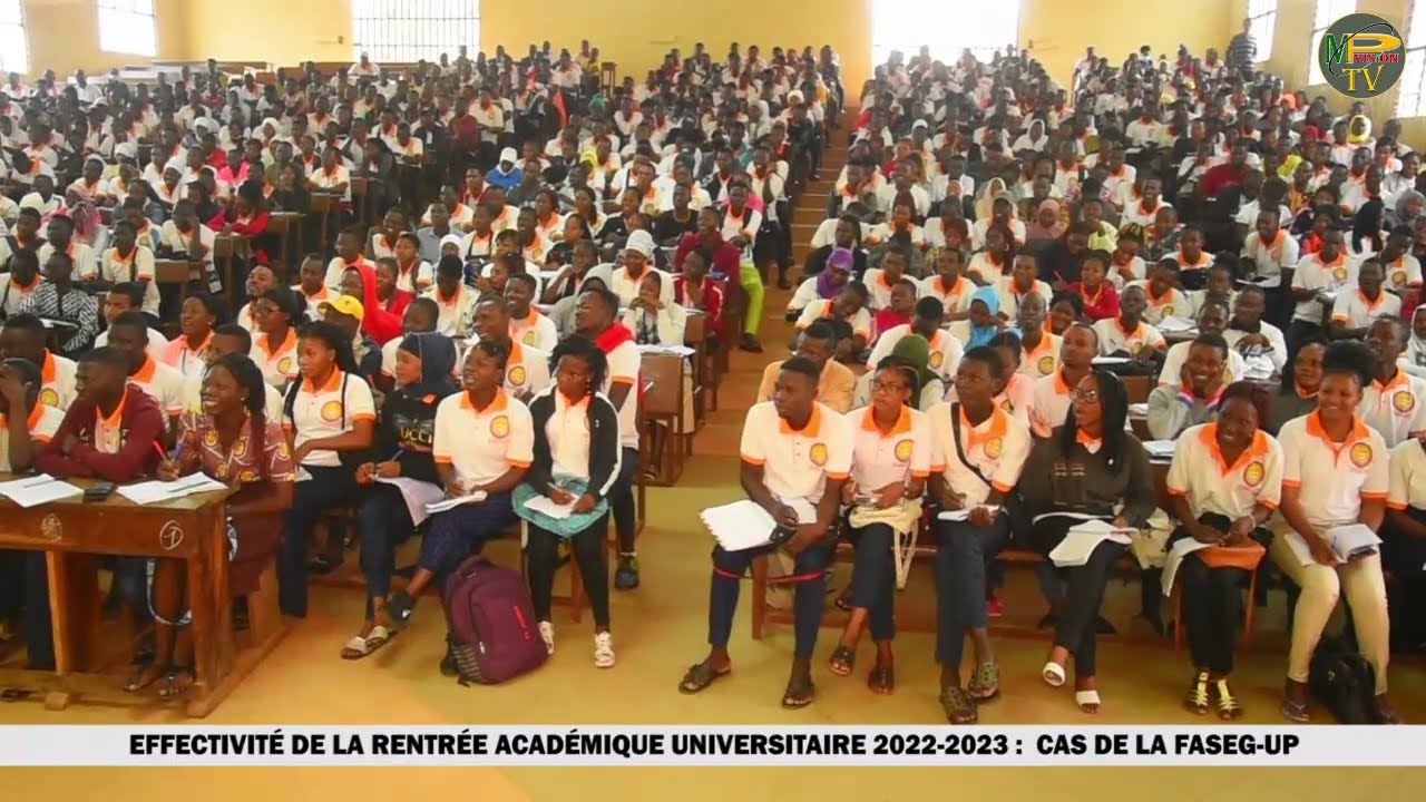 DÉMARRAGE EFFECTIF DES COURS À LA FASEG-UP POUR LE COMPTE DE LA RENTRÉE UNIVERSITAIRE 2022-23