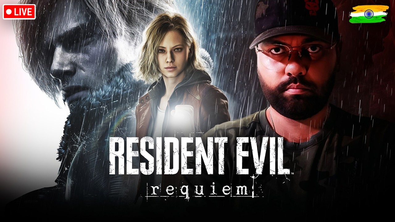 🔴Resident Evil Requiem LIVE Gameplay w/ AlterLight🔥| LEON is back - Pt. 1 | #facecam #india