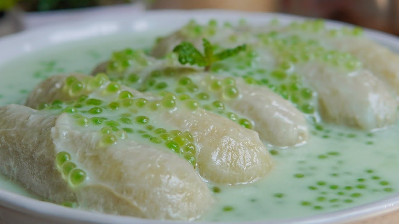 အရသာကောင်းတဲ့ ငှက်ပျောပေါင်းနည်း…👩🏻‍🍳🍌🥥😋