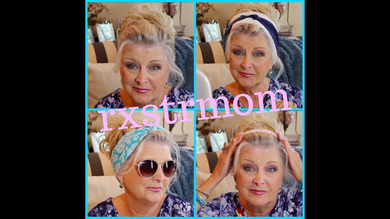 Hair ~ How I Do My Updo !! ~ Over 70 ~ The Aging Face 🦋