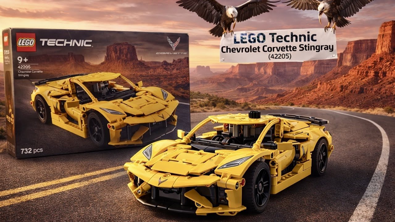 LEGO Technic Chevrolet Corvette Stingray 42205