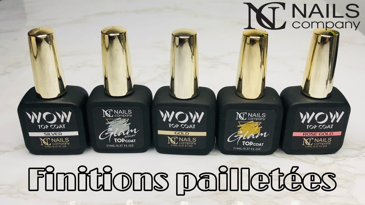 [ SWATCH ] Finitions pailletées de chez Nails Company