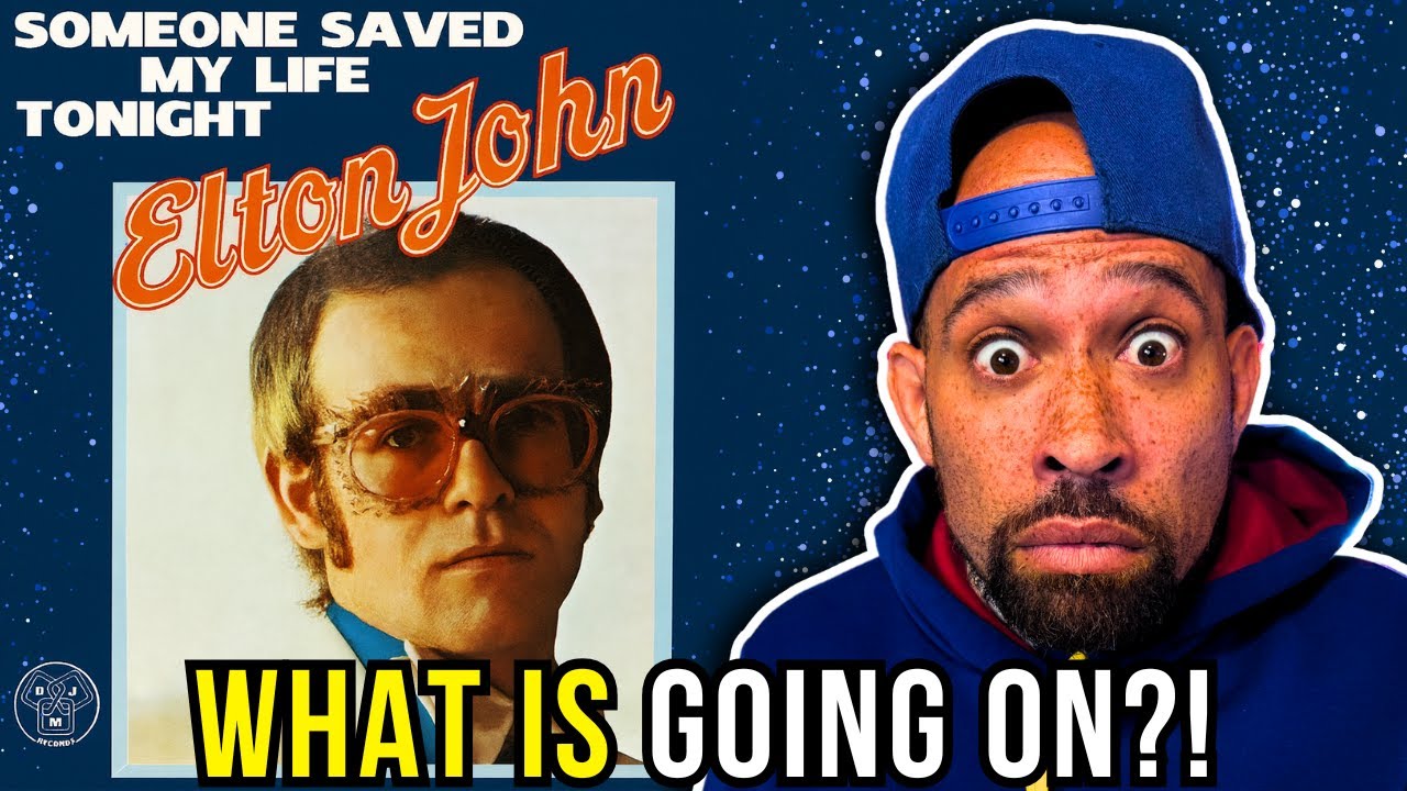 Rapper FIRST time REACTION to Elton John - Someone Saved My Life Tonight! So much HERE...