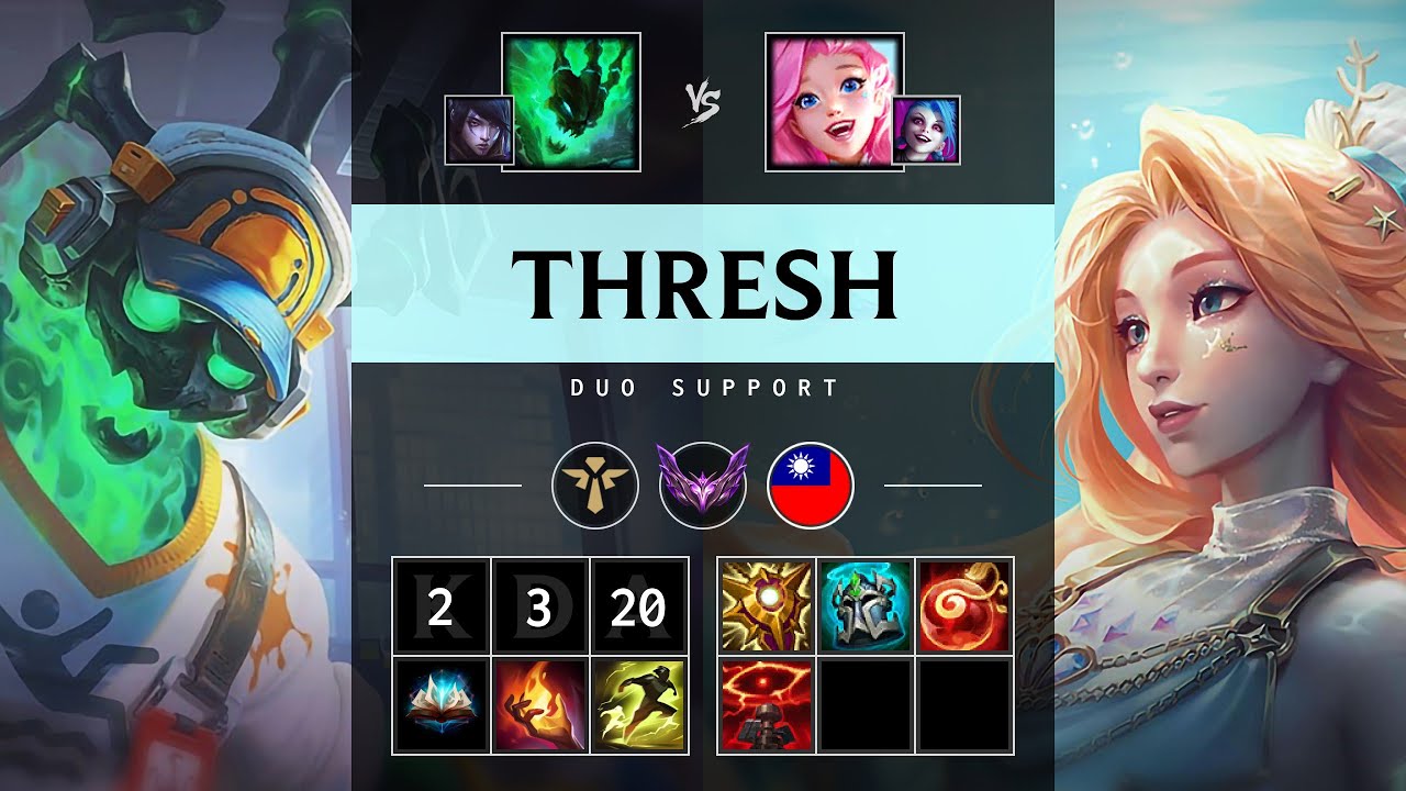 Thresh Support vs Seraphine - TW Master Patch 25.17