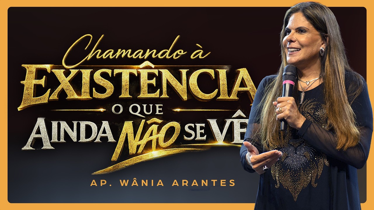 CHAMANDO À EXISTÊNCIA O QUE AINDA NÃO SE VÊ | AP. WÂNIA ARANTES
