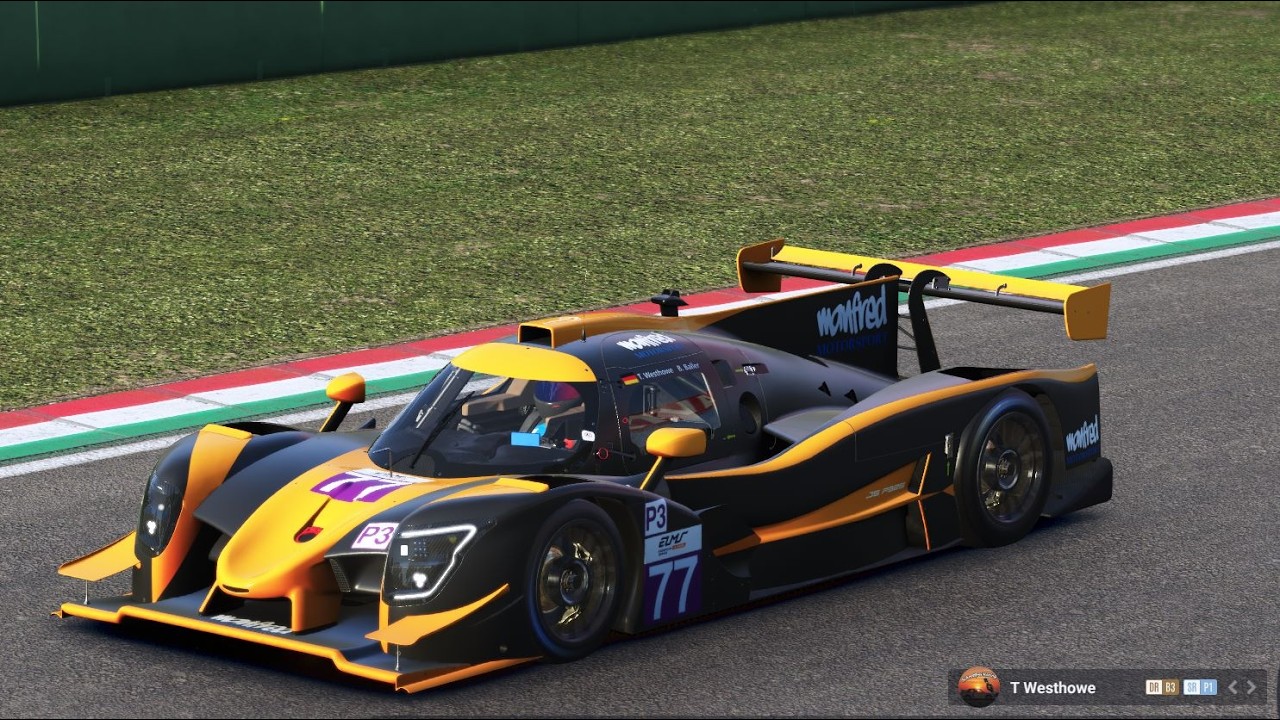 Le Mans Ultimate, Setup suche im LMP3