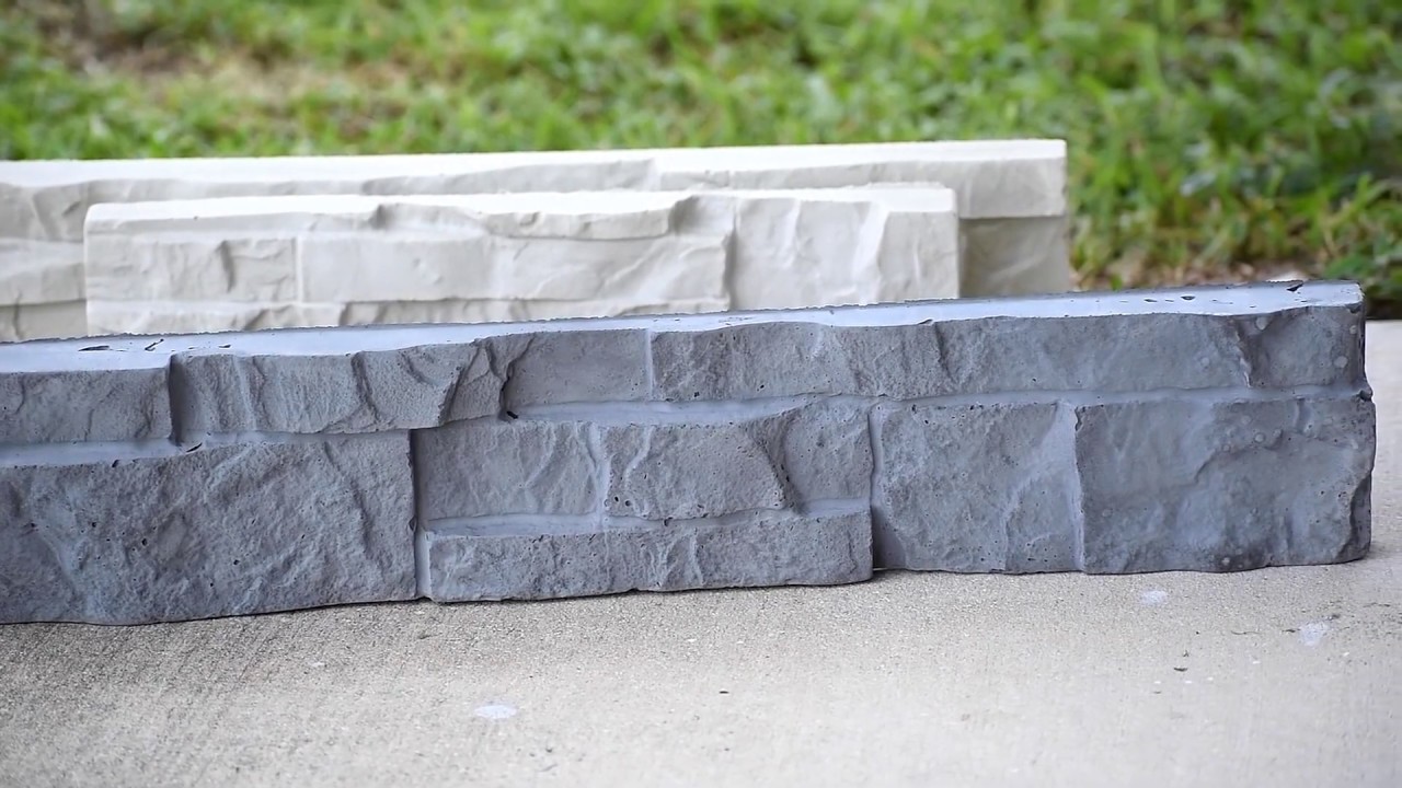 Cómo Hacer Piedras Apiladas de Hormigón (Pared de Concreto Casera)