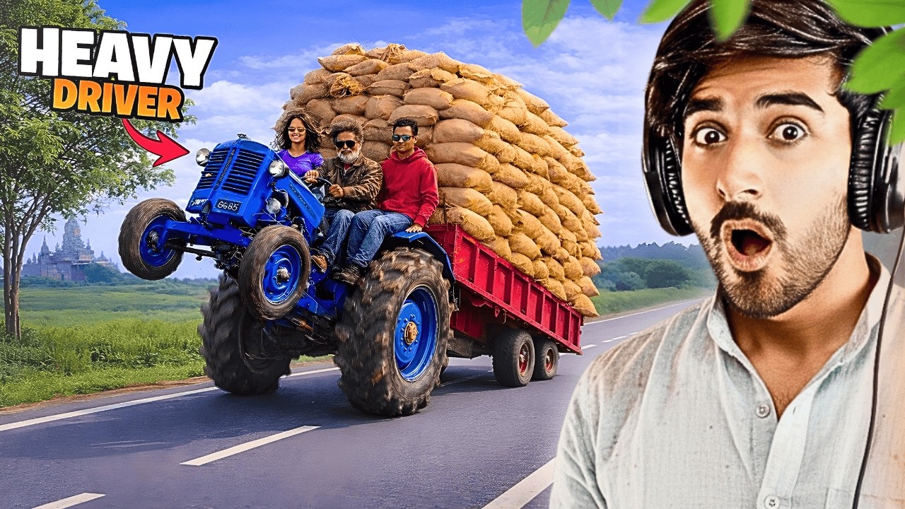 SELLING WHEAT IN MY INDIAN VILLAGE..